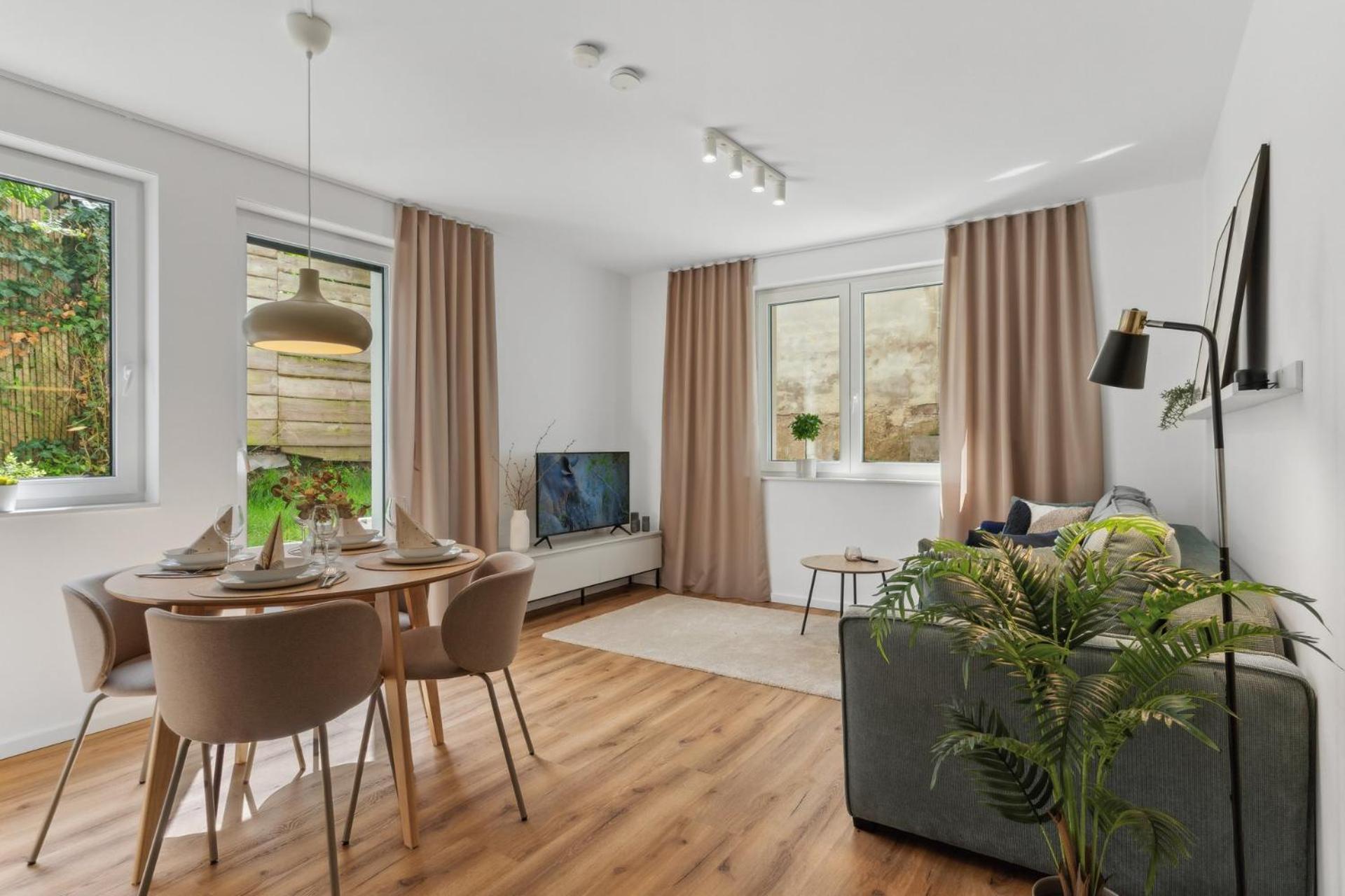 Deluxe Apartment In Bielefeld City Mit Parkplatz Und Terrasse Zewnętrze zdjęcie