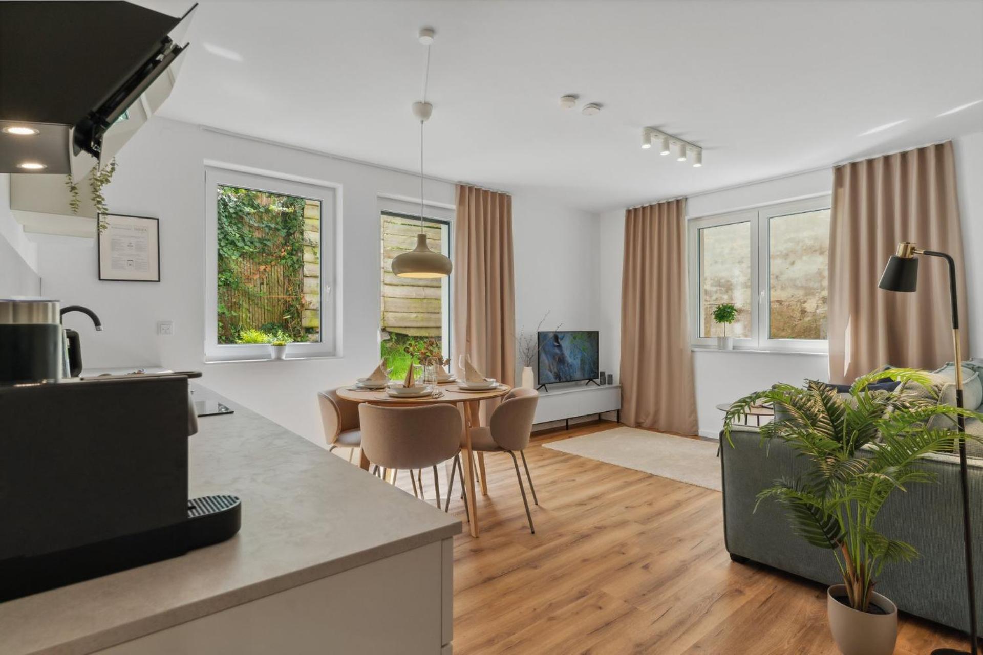 Deluxe Apartment In Bielefeld City Mit Parkplatz Und Terrasse Zewnętrze zdjęcie