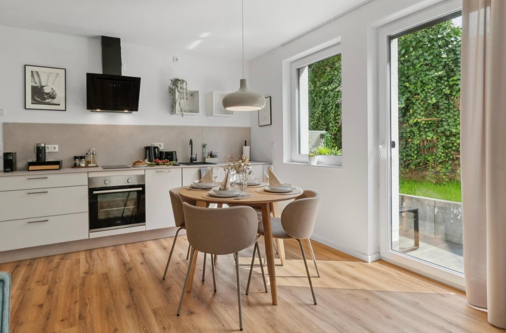 Deluxe Apartment In Bielefeld City Mit Parkplatz Und Terrasse Zewnętrze zdjęcie