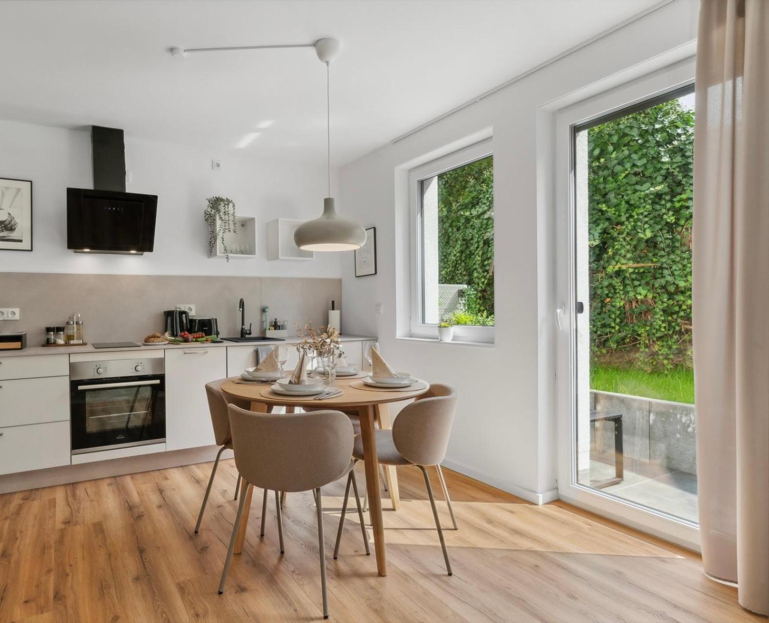 Deluxe Apartment In Bielefeld City Mit Parkplatz Und Terrasse Zewnętrze zdjęcie
